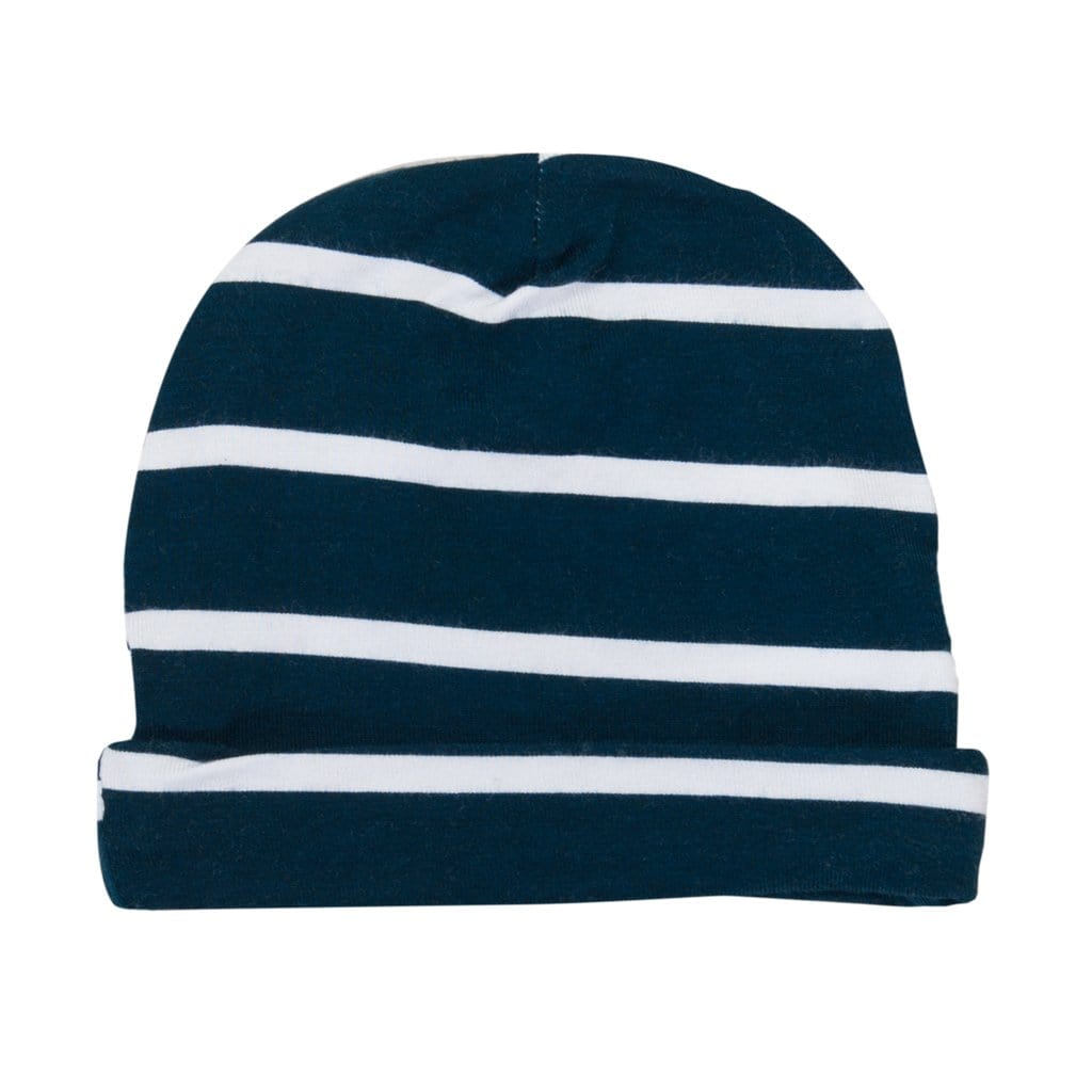 Sailor Blue & White Stripe Beanie