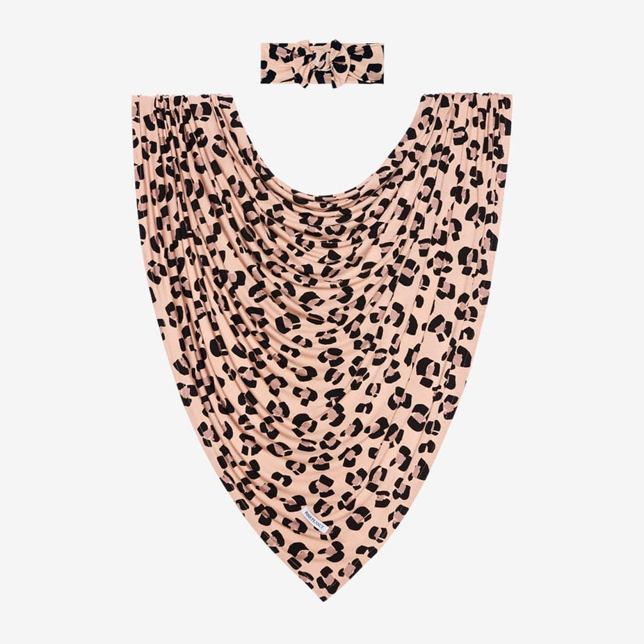 Sasha swaddle headband set