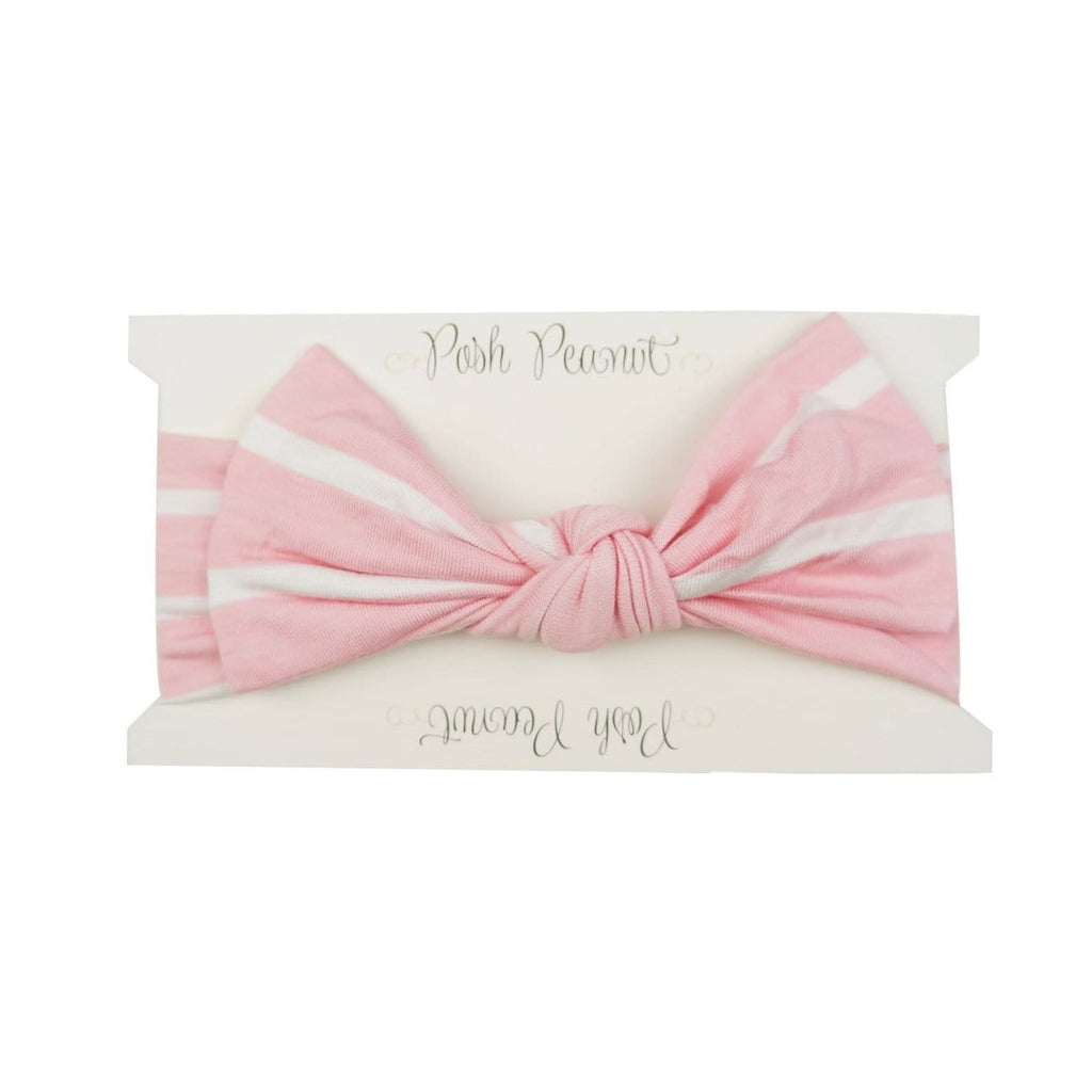 Pink & White Stripe Headwrap