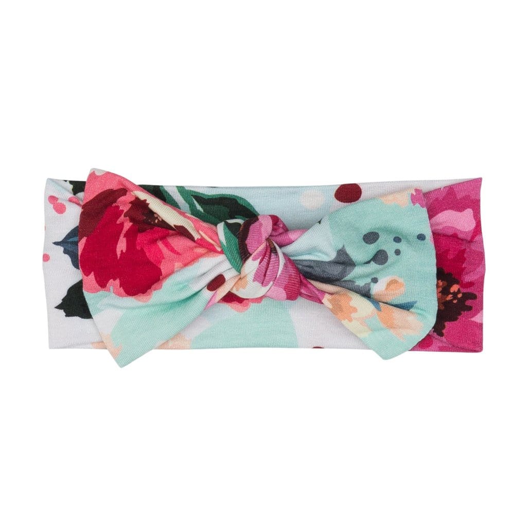Fuchsia Wild Flower Headwrap