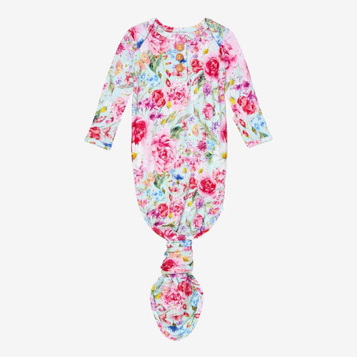 Alice Button Knotted Gown