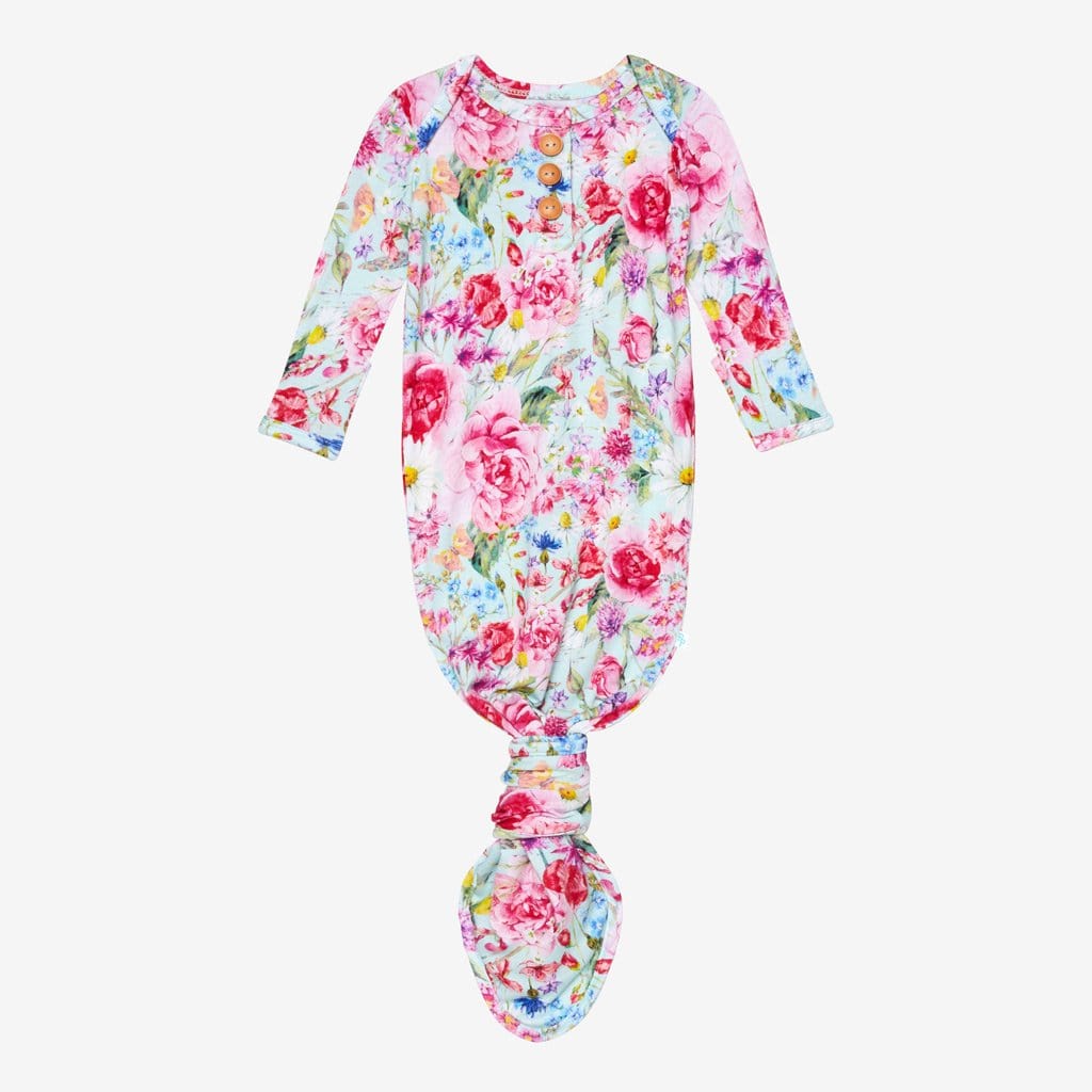 Alice Button Knotted Gown