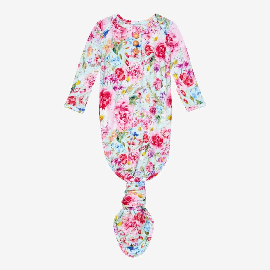 Alice Button Knotted Gown