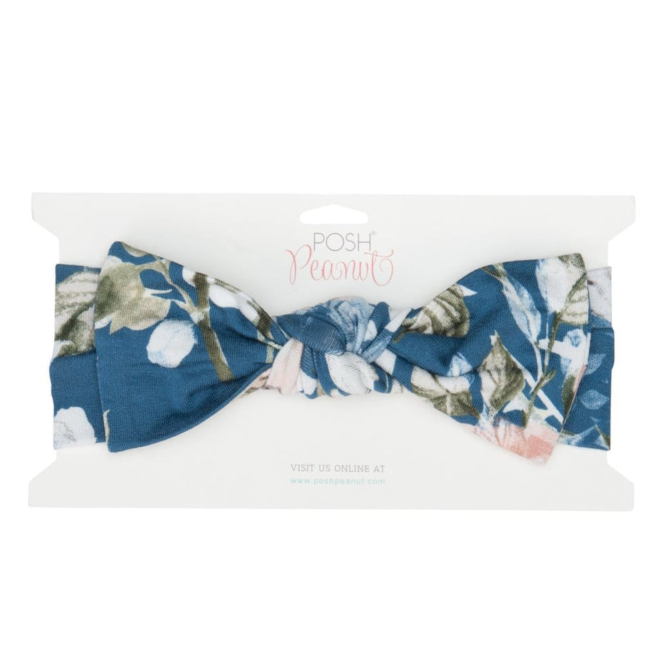 Posh-Peanut-Viscose-Bamboo-Stay-dry-fabric-reliably-chic-and-perfectly-practical-uniquely-designed-of-a-kind blue rose headwrap headband