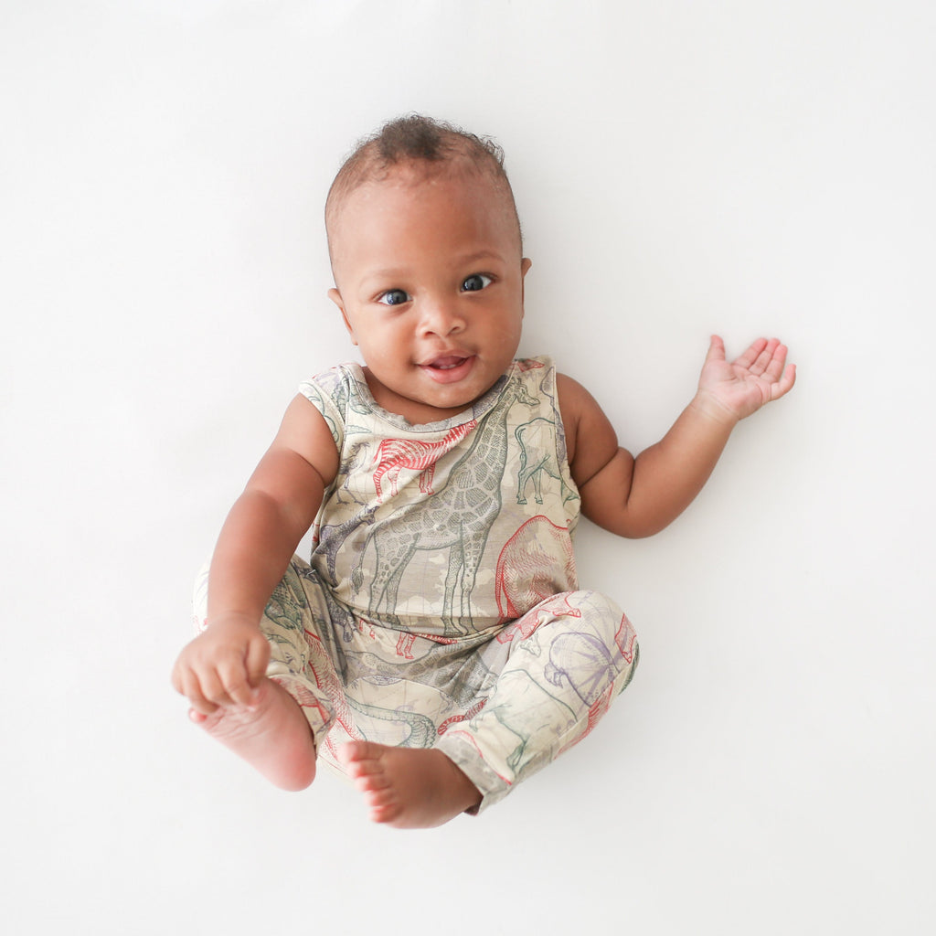 Safari Racerback Romper