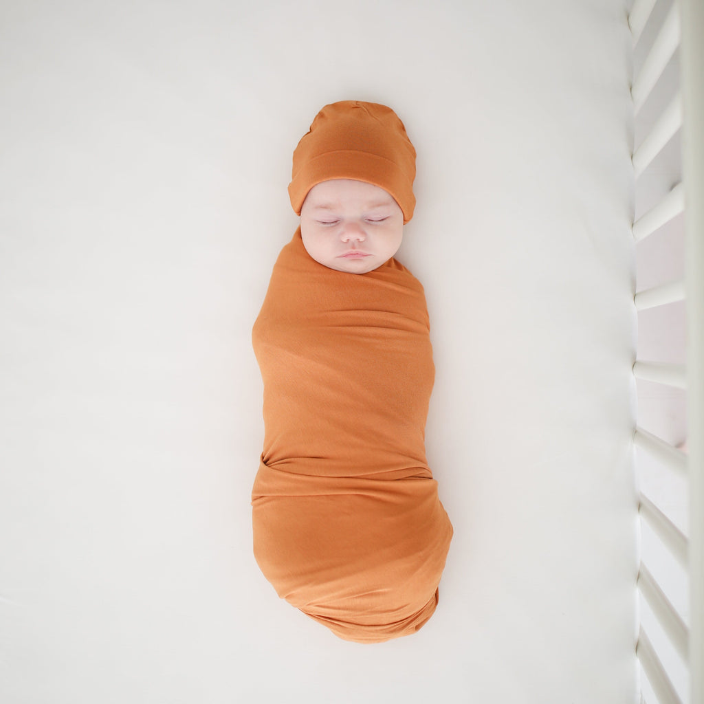 Marigold Swaddle Beanie Set