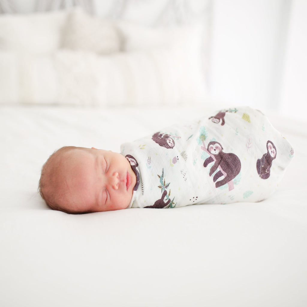 sloth baby blanket